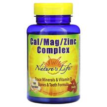 Cal/Mag/Zinc Complex Кальций Магний Natures Life