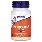 Полікозанол 10 мг Policosanol 10 mg NOW 90 капсул
