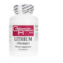 Ecological Formulas, Литий, Lithium Orotate, 90 капсул