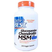 Doctor's Best, Glucosamine Chondroitin MSM with OptiMSM, 240 V...