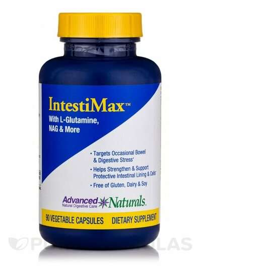 Основное фото товара Advanced Naturals, Поддержка кишечника, IntestiMax, 90 капсул