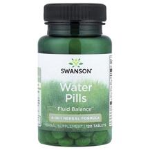 Water Pills Диуретики, мочегонные Swanson 120 таблеток