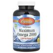 Carlson, Рыбий жир Омега-3 2000 мг, Maximum Omega 2000, 90 капсул