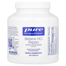 Бетаїн Гідрохлорид Betaine HCL Pepsin Pure