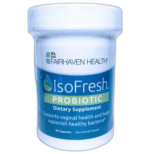 Основне фото товара Fairhaven Health, IsoFresh Probiotic, ІзоФреш Пробіотик, 30 ка...