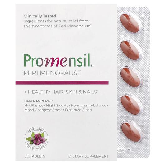 Основное фото товара Promensil, Поддержка менопаузы, Peri Menopause, 30 таблеток