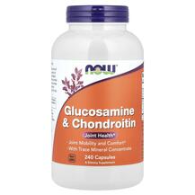 Glucosamine & Chondroitin Глюкозамин NOW 240 капсул