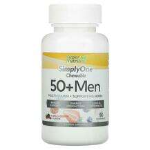 Super Nutrition, SimplyOne 50+ Men Triple Power Multivitamin W...