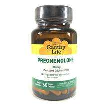 Country Life, Pregnenolone 30 mg, Прегненолон, 60 капсул