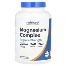 Magnesium Complex Regular-Strength 250 mg Магний Nutricost
