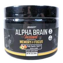 Onnit, Alpha Brain Instant Support Memory & Focus Powder, ...
