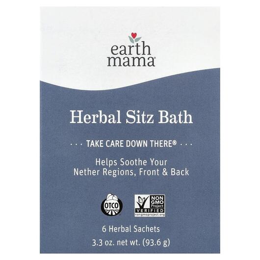 Основное фото товара Травяные добавки, Herbal Sitz Bath 6 Herbal Sachets, 93.6 г
