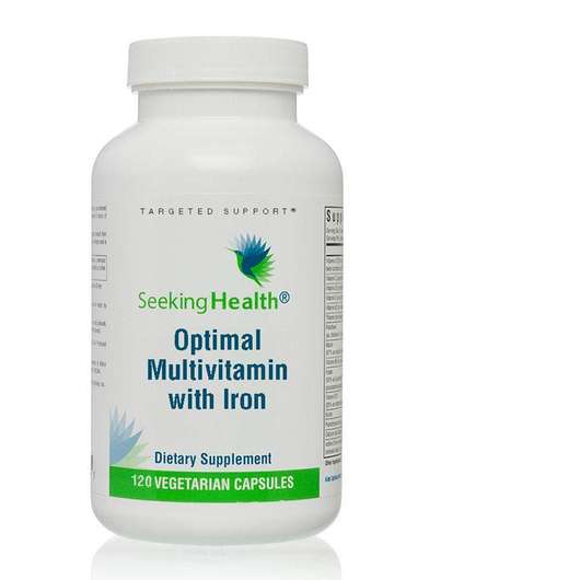 Основное фото товара Seeking Health, Мультивитамины, Optimal Multivitamin with Iron...