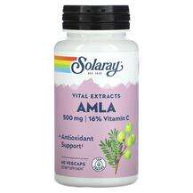 Solaray, Vital Extracts AMLA 500 mg, Амла, 60 капсул