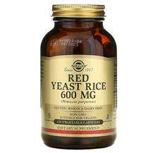 Solgar, Красный дрожжевой рис 600 мг, Red Yeast Rice 600 mg, 1...