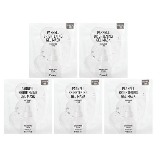Основное фото товара Niacinamide Rice Brightening Gel Beauty Mask 5 Sheets Основное фото товара Niacinamide Rice Brightening Gel Beauty Mask 5 Sheets, Сыворотка,