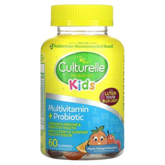 Основное фото товара Пробиотики для детей, Kids Probiotics Multivitamin + Probiotic...
