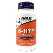 Now, 5-HTP 100 mg, 5-HTP 100 мг, 60 капсул