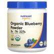 Фото товару Nutricost, Organic Blueberry Powder Unflavored, Лохина, 227 г