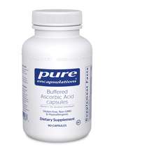 Pure Encapsulations, Buffered Ascorbic Acid Capsules, 90 Capsules