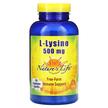 Фото товара Natures Life, L-Лизин, L-Lysine 500 mg, 250 капсул
