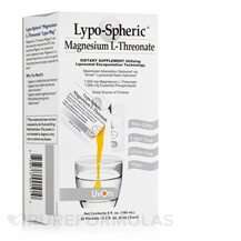 LivOn Labs, Магний, Lypo-Spheric Magnesium L-Threonate, 30 пак...