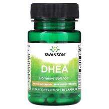 Swanson, DHEA 100 mg, Дегідроепіандростерон, 60 капсул