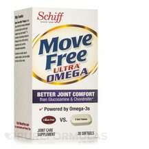 Schiff, Омега 3, Move Free Ultra Omega, 30 капсул