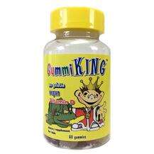 GummiKing, Vitamin D for Kids, Вітамін D3, 60 жувальних цукерок
