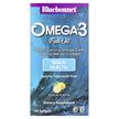 Фото товару Natural Omega-3 Brain Formula, Риб'ячий жир Омега-3, 120 кап