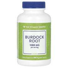 The Vitamin Shoppe, Лопух, Burdock Root 1080 mg, 100 капсул