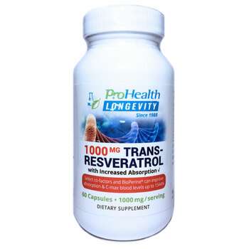 Заказать Trans-Resveratrol With Increased Absorption 500 mg 60 Capsules