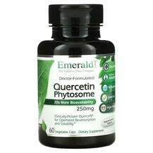 Emerald, Кверцетин 250 мг, Quercetin Phytosome 250 mg, 60 капсул