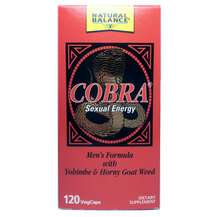 Natural Balance, Cobra Sexual Energy, 120 Vegetarian Capsules
