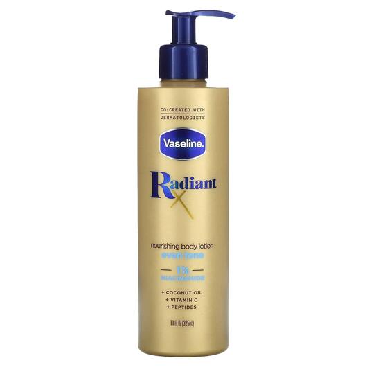 Основне фото товара RadiantX Nourishing Body Lotion Основне фото товара Vaseline, RadiantX Nourishing Body Lotion, Лосьон для тіла, 325 м