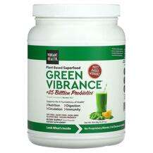 Vibrant Health, Суперфуд, Green Vibrance +25 Billion Probiotic...