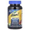 Фото товару Alive! Men's 50+ Gummy Vitamins, Мультивітаміни, 75 цукерок