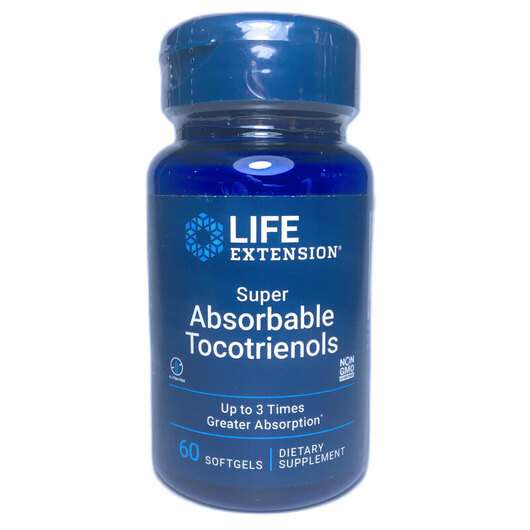 Основне фото товара Life Extension, Super Absorbable Tocotrienols, Супер Токотрієн...