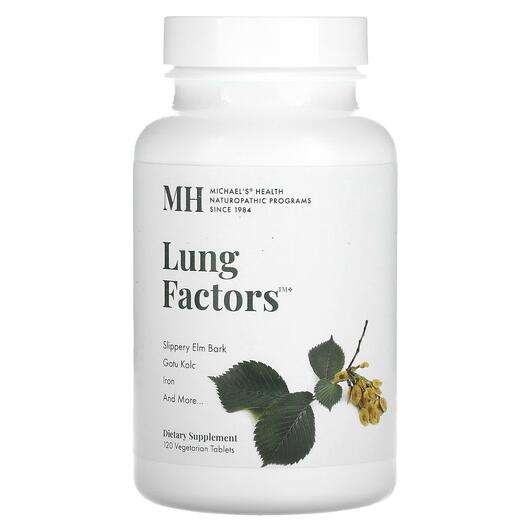 Основное фото товара MH, Поддержка органов дыхания, Lung Factors, 120 таблеток