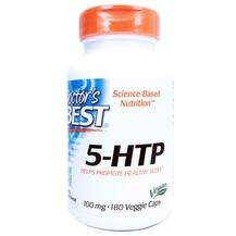 Doctor's Best, 5-HTP, 5-гідрокситриптофан 100 мг, 180 капсул
