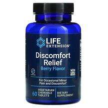 Life Extension, Discomfort Relief Berry, 60 Tablets
