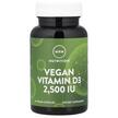 Фото товару Vegan Vitamin D3 2500 IU 60, Веганські Вітамін D3 2500 IU, 60 кап