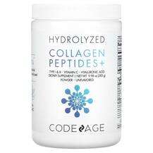 CodeAge, Hydrolyzed Collagen Peptides+ Powder Unflavored, Кола...