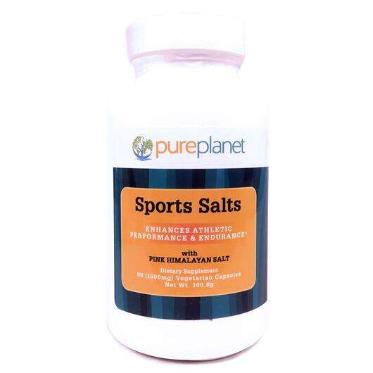 Основне фото товара Pure Planet, Sports Salts 1000 mg, Спортивні солі 1000 мг, 90 ...