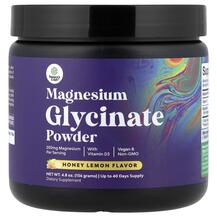 Magnesium Glycinate Powder With Vitamin D3 Honey Lemon Мед