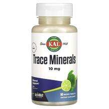 KAL, Минералы, Trace Minerals Lime 10 mg, 90 таблеток