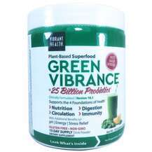 Vibrant Health, Суперфудс, Green Vibrance +25 Billion Probioti...