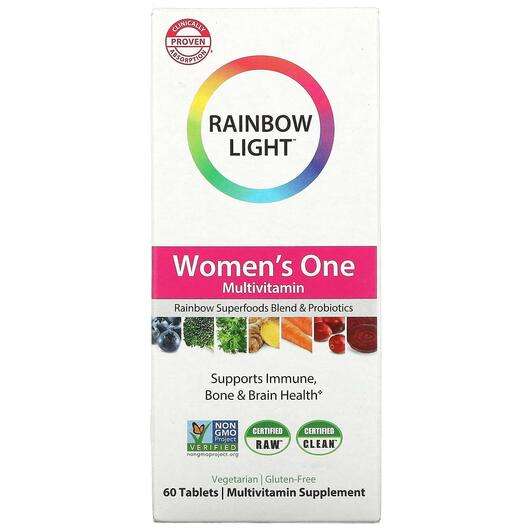 Основное фото товара Rainbow Light, Витамины для женщин, Women's One Multivitamin, ...