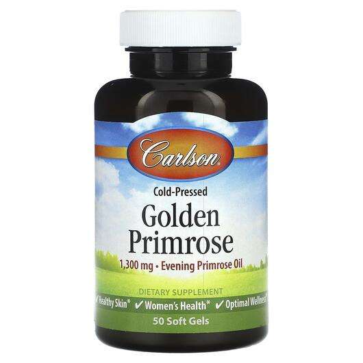 Основное фото товара Carlson, Масло примулы вечерней, Cold-Pressed Golden Primrose ...