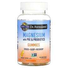 Garden of Life, Magnesium with Pre & Probiotics Gummies Or...
